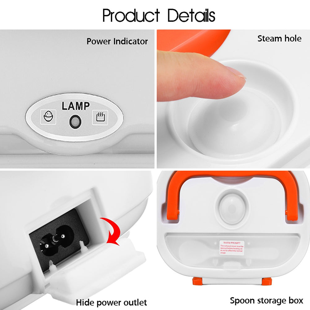Portable Electric Heater Lunch Box – Fresh & Hot Meals Anywhere