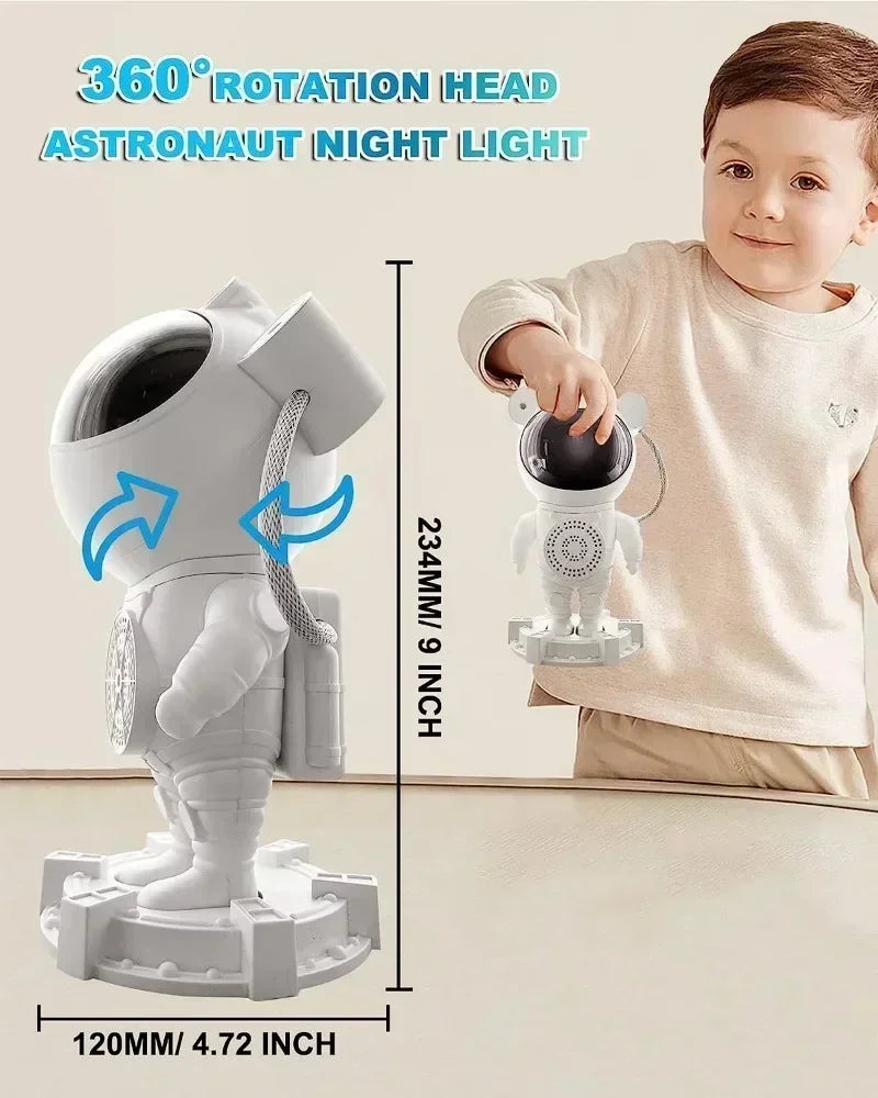 Astronaut Star Galaxy Projector Space Night Light - Transform Your Space into a Starry Galaxy