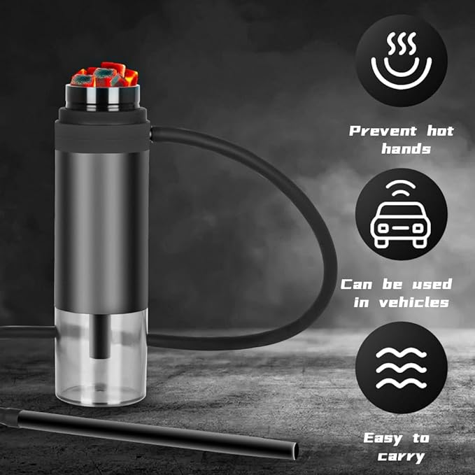 Portable Shisha With Everything Great For Car Travel Include All Hookah Accessories