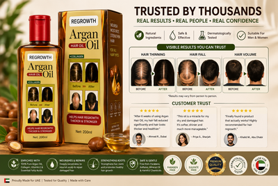 Argan Hair Oil Regrowth Treatment