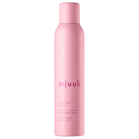 Mjuuk Hairspray Strong 250ml Long-Lasting Flexible Hold Hair