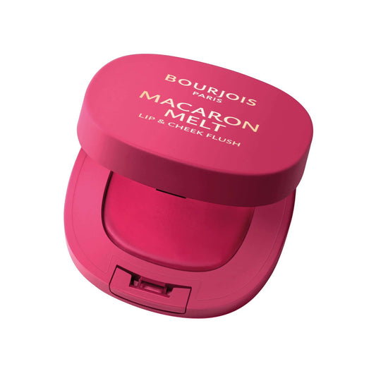 Bourjois Macaron Melt Lip & Cheek Flush 8g  Creamy Blush & Lip Tin