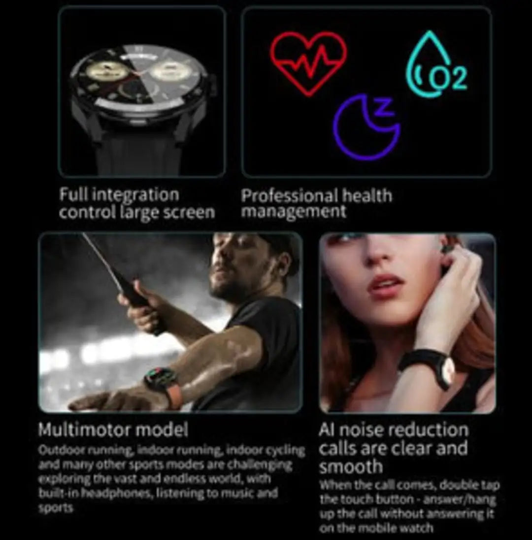 GT5 Smart Watch & Earbuds Combo