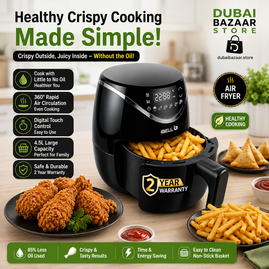 Air Fryer UAE Healthy Oil-Free Crispy Cooking Dubai Bazaar Store