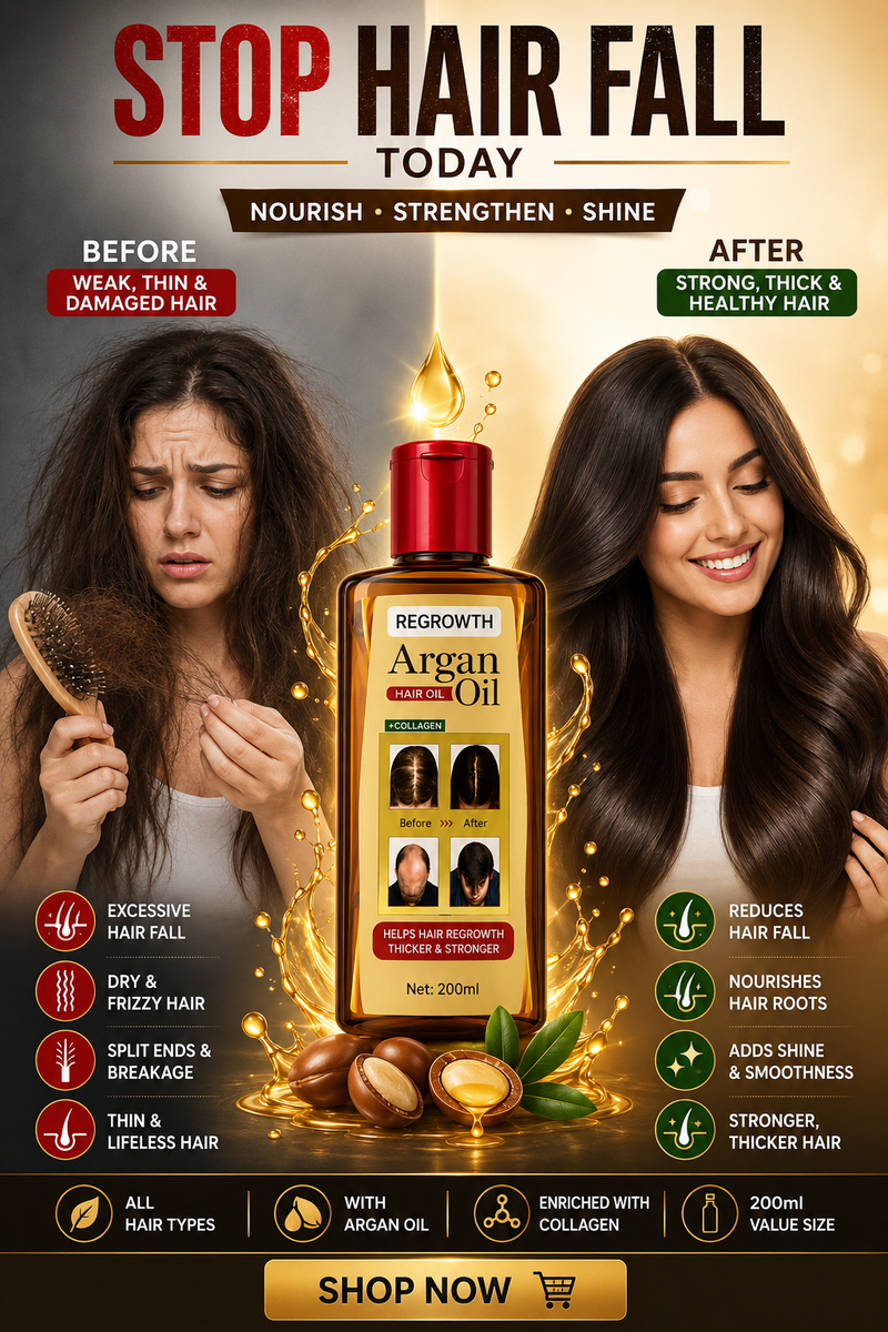 Premium Argan Hair Oil