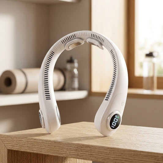 Cool Neck Portable Fan | Hands-Free Bladeless Cooling Fan