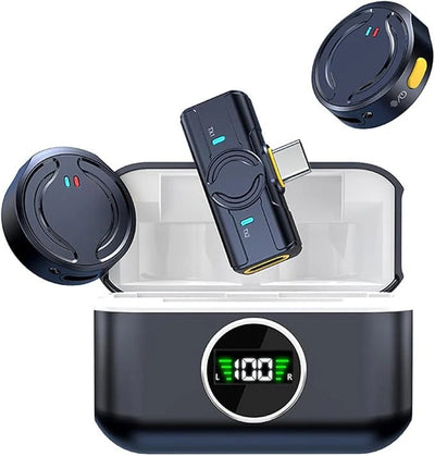 Wireless Microphone With Charging Cabin